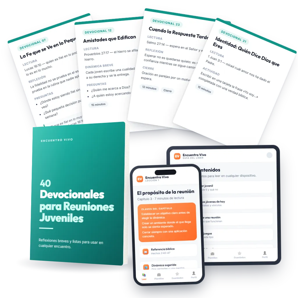 40 Devocionales para Reuniones Juveniles